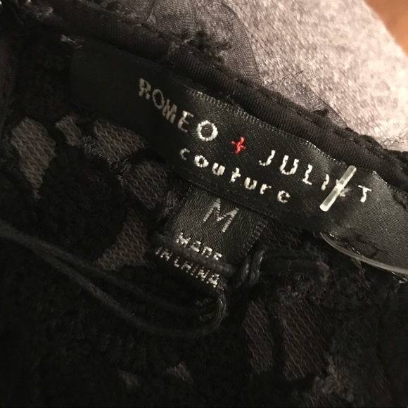 ‼️LAST ONE 👉🏼 ROMEO+JULIET Black Lace Dress - Picture 7 of 7